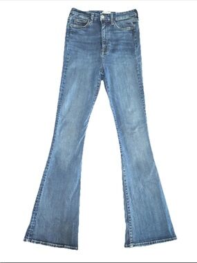 7 For All Mankind Skinny Women’s Jeans Blue Denim High Rise Bootcut 5-Pocket